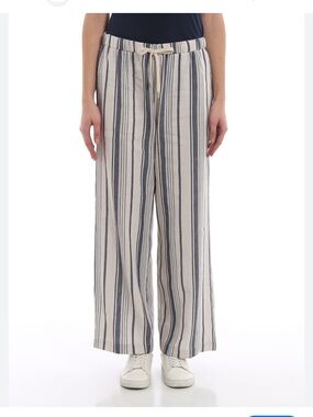 WEEKEND MAX MARA Billy Wide Leg Pants linen blend size 8